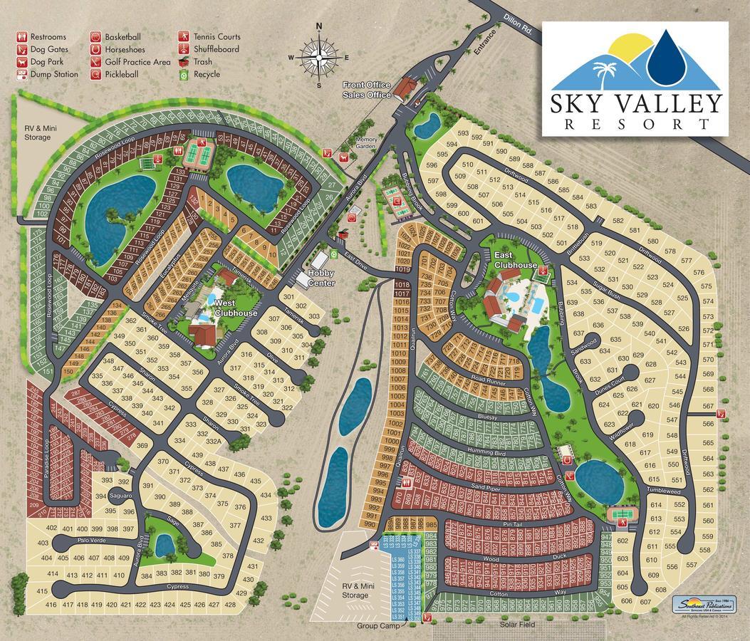 Sky Valley Mineral Hot Springs Resort Desert Hot Springs Exterior foto